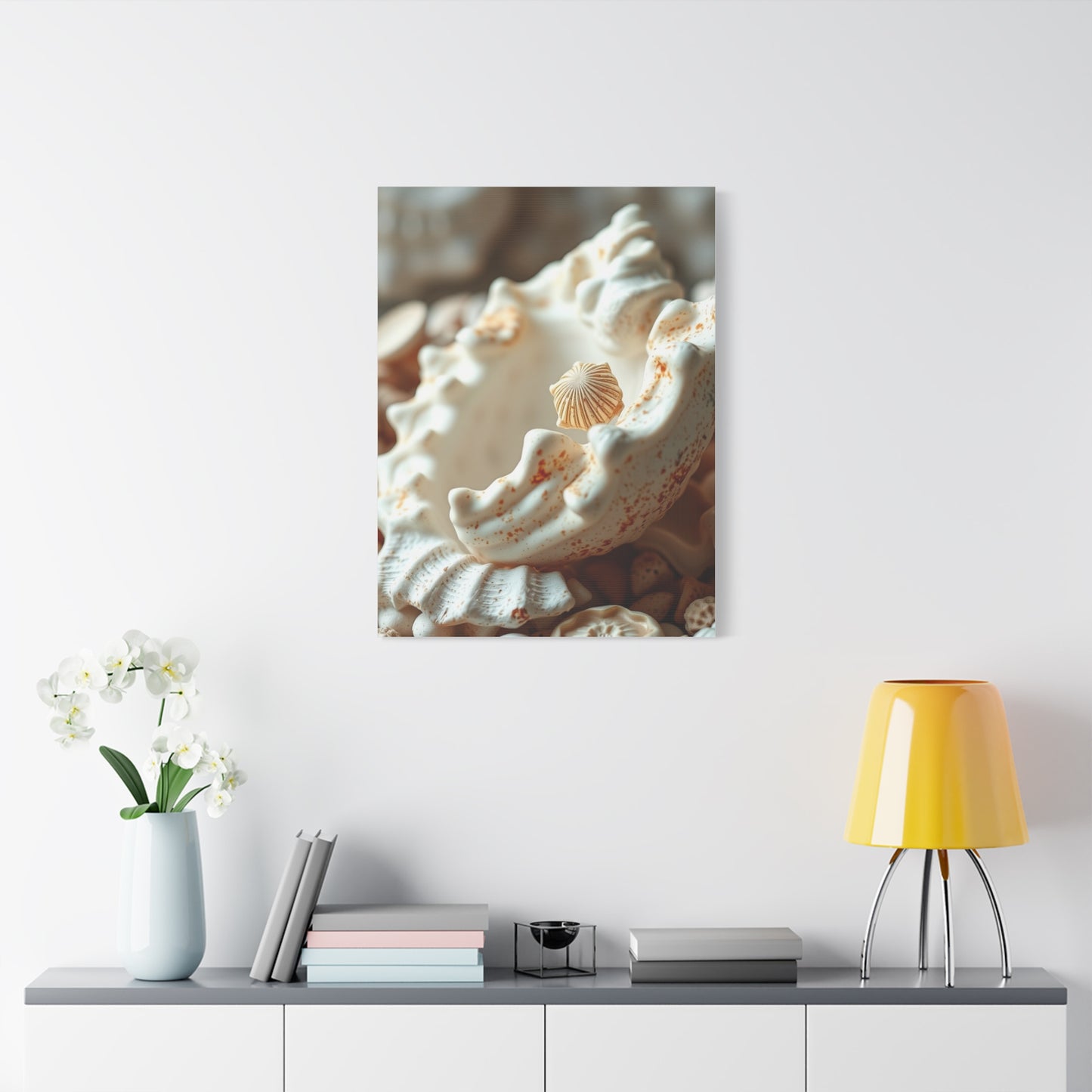 Masterpiece Sea Shell Art Vision Wall Art & Canvas Print