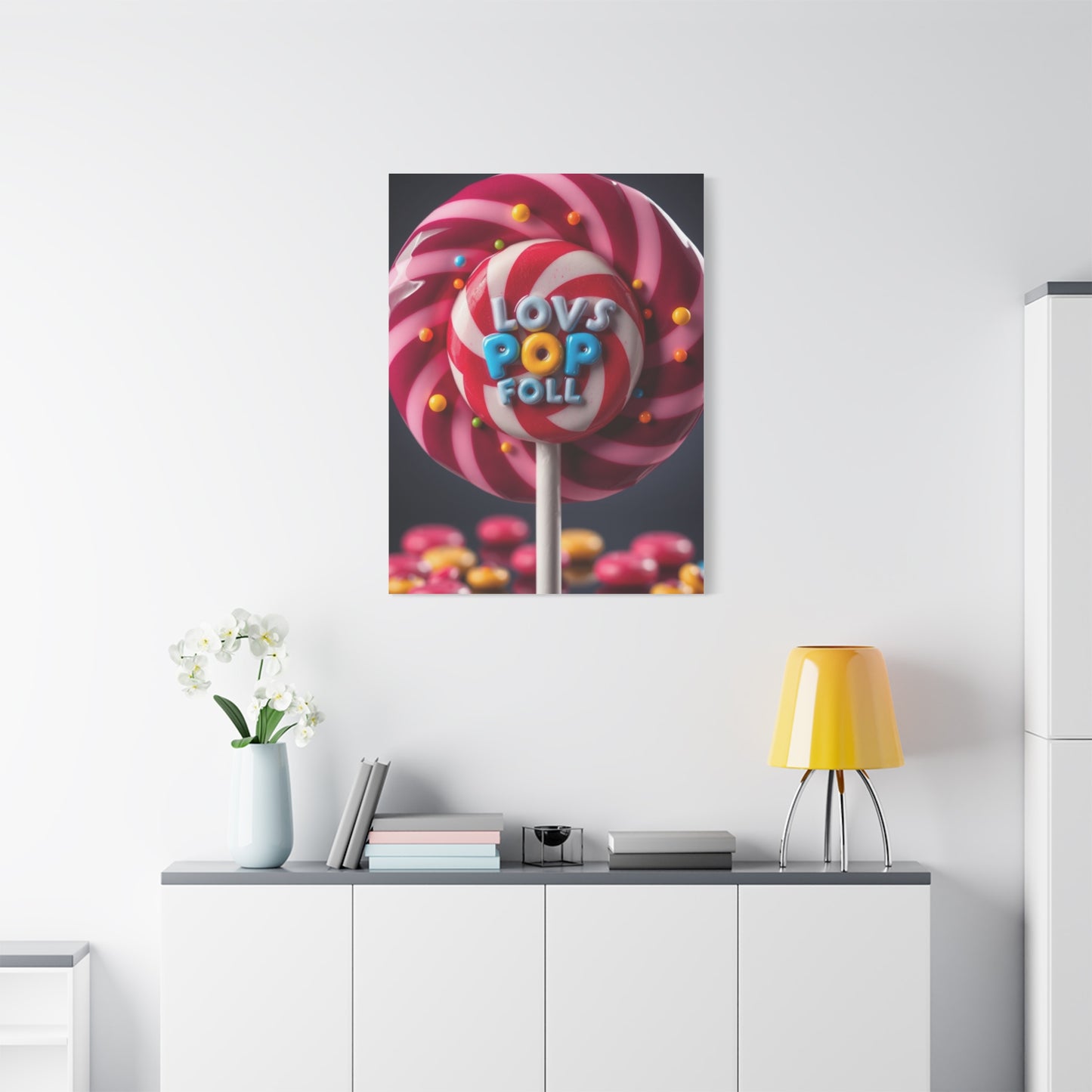 Luxe Pop Art Symphony Wall Art & Canvas Print