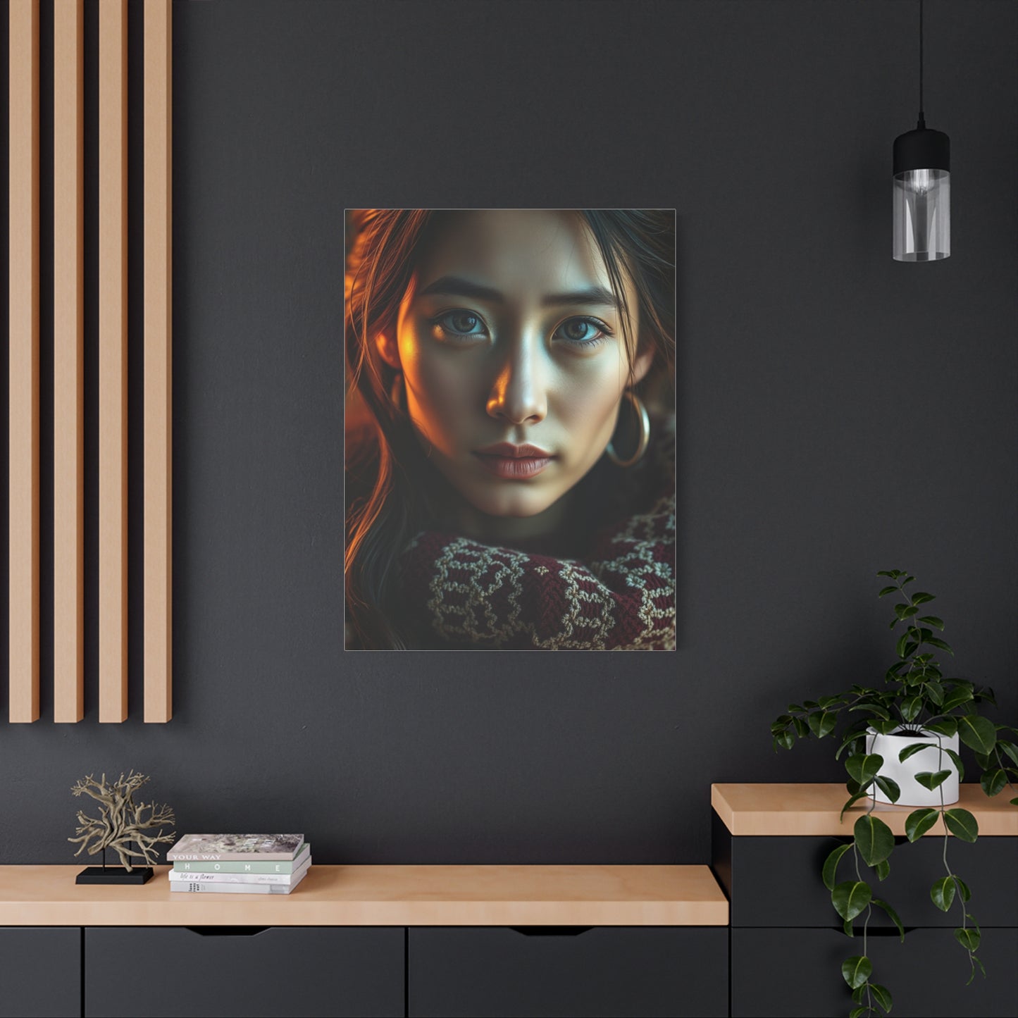 Saffron Brilliance Panel Wall Art & Canvas Print