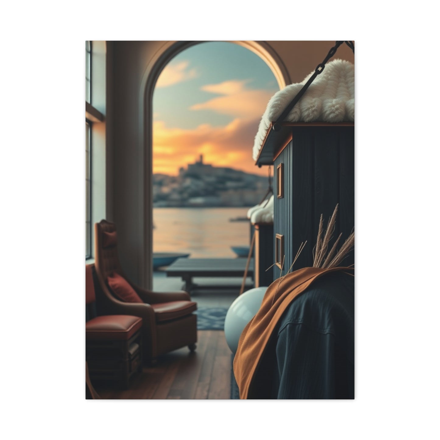 Nordic Serenity Canvas Wall Art & Canvas Print