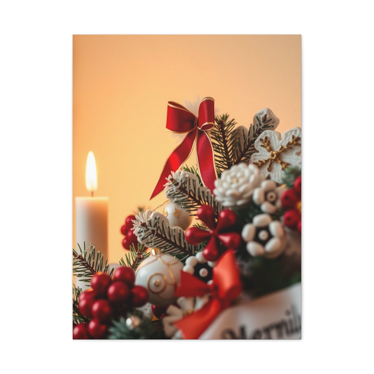 Holiday Decor Art Refined Canvas Wall Art & Canvas Print