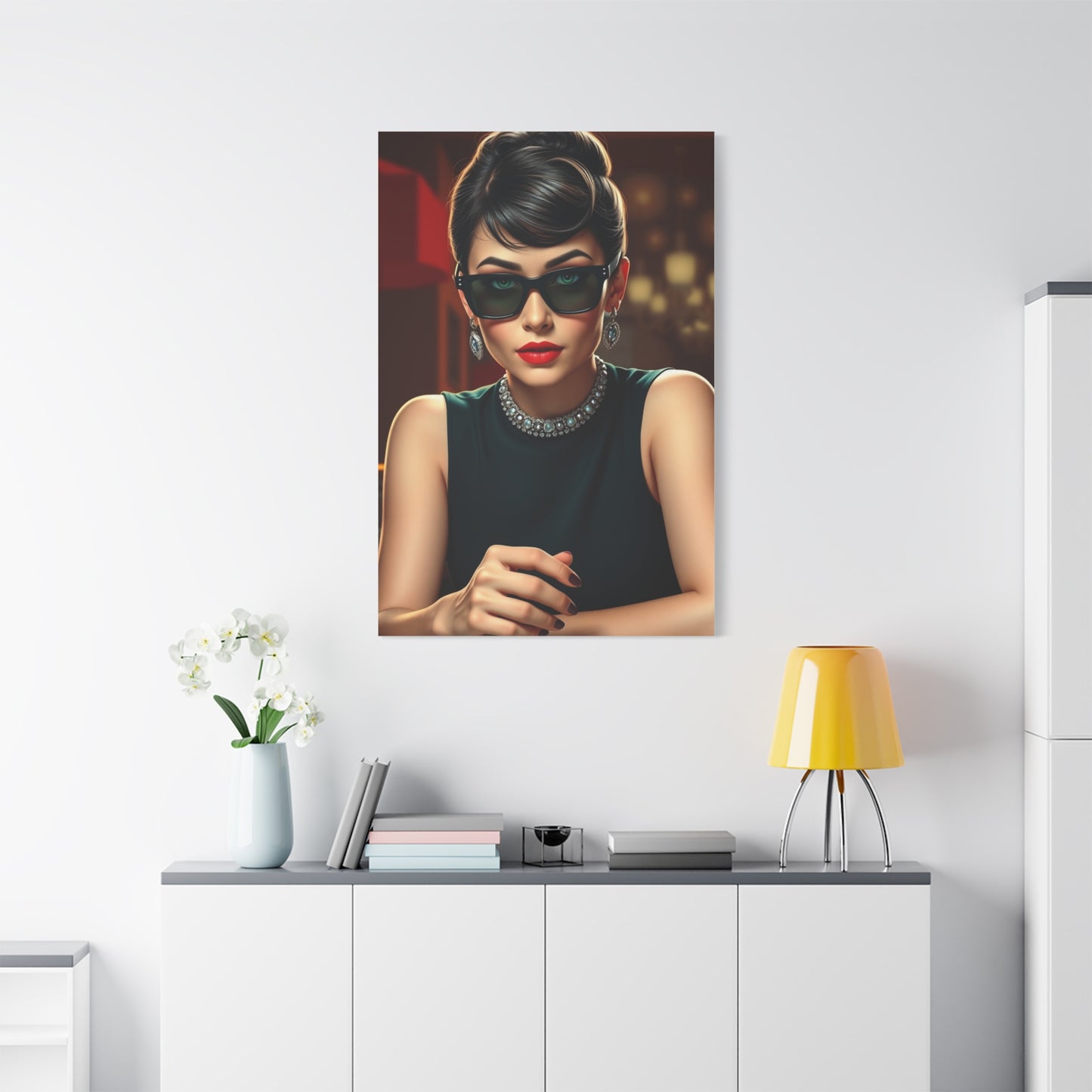Supreme Breakfast At Tiffany’s Characters Art Collection Wall Art & Canvas Print