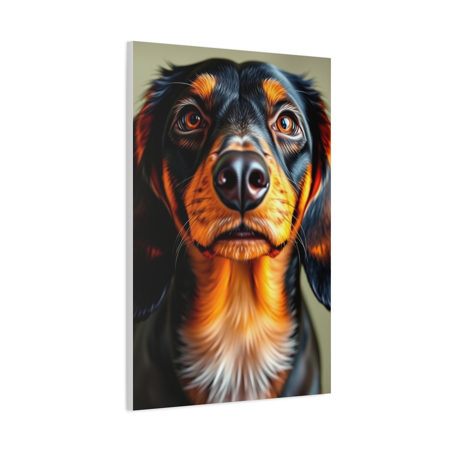 Vision Dachshund Art Art Wall Art & Canvas Print