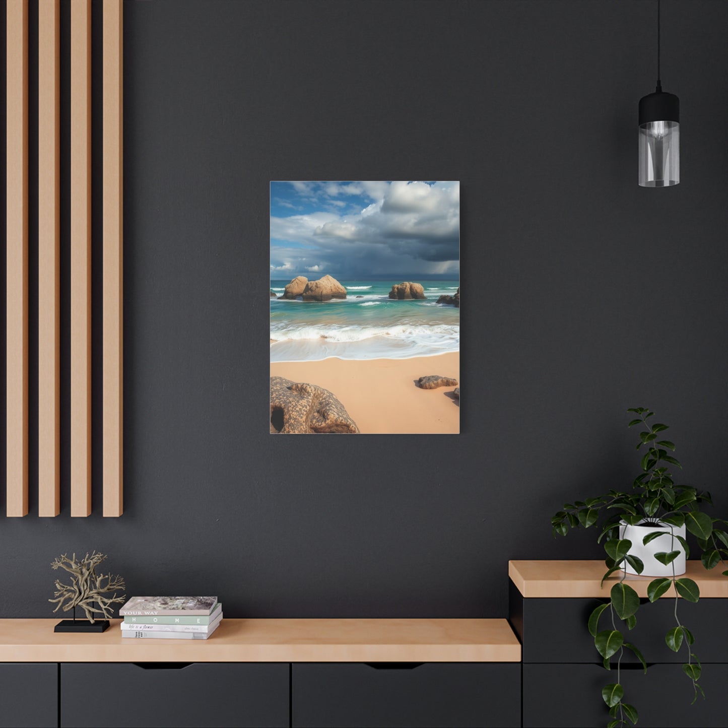 Opulent Shoreline Masterpiece Wall Art & Canvas Print