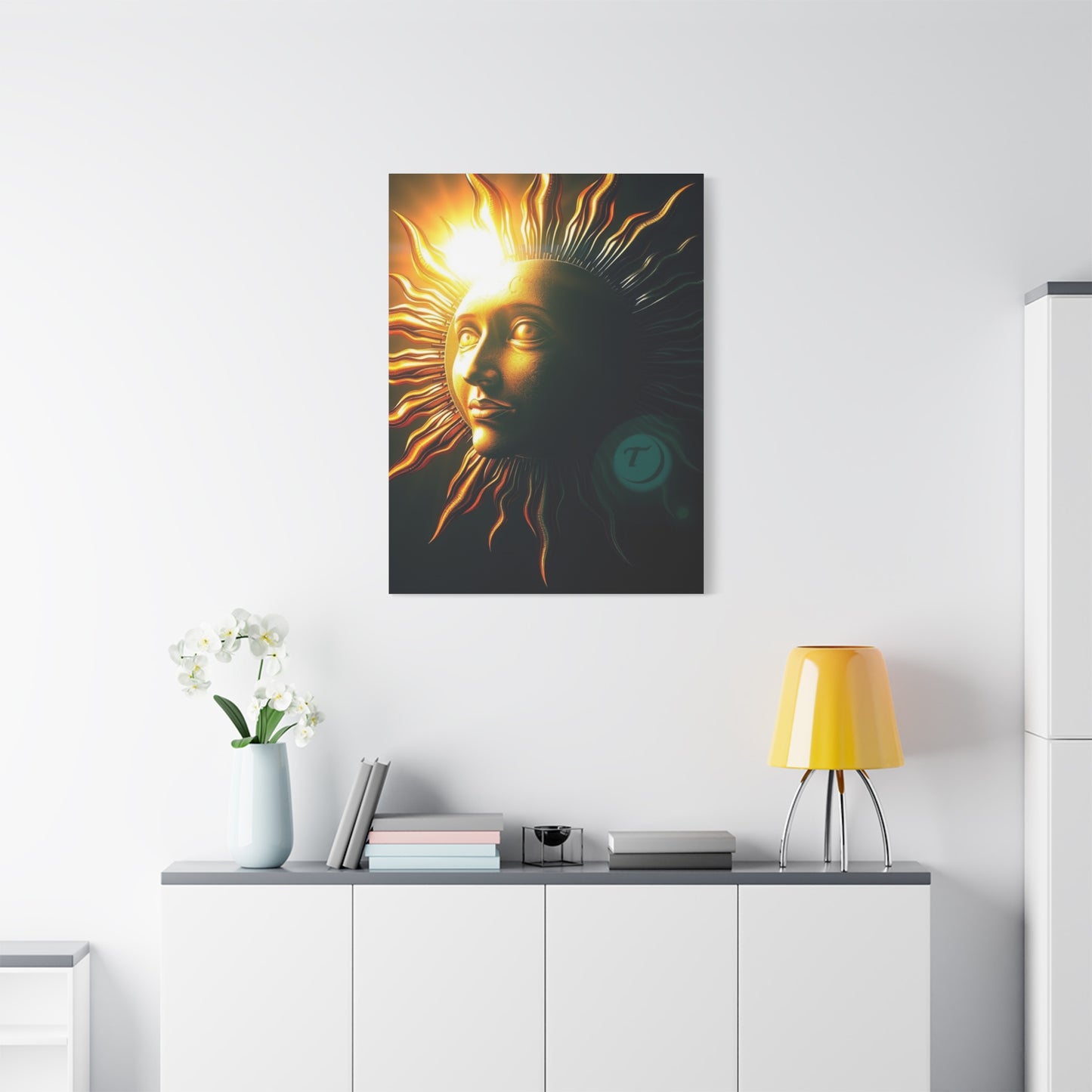 Lunar Solstice Masterpiece wall art & canvas print
