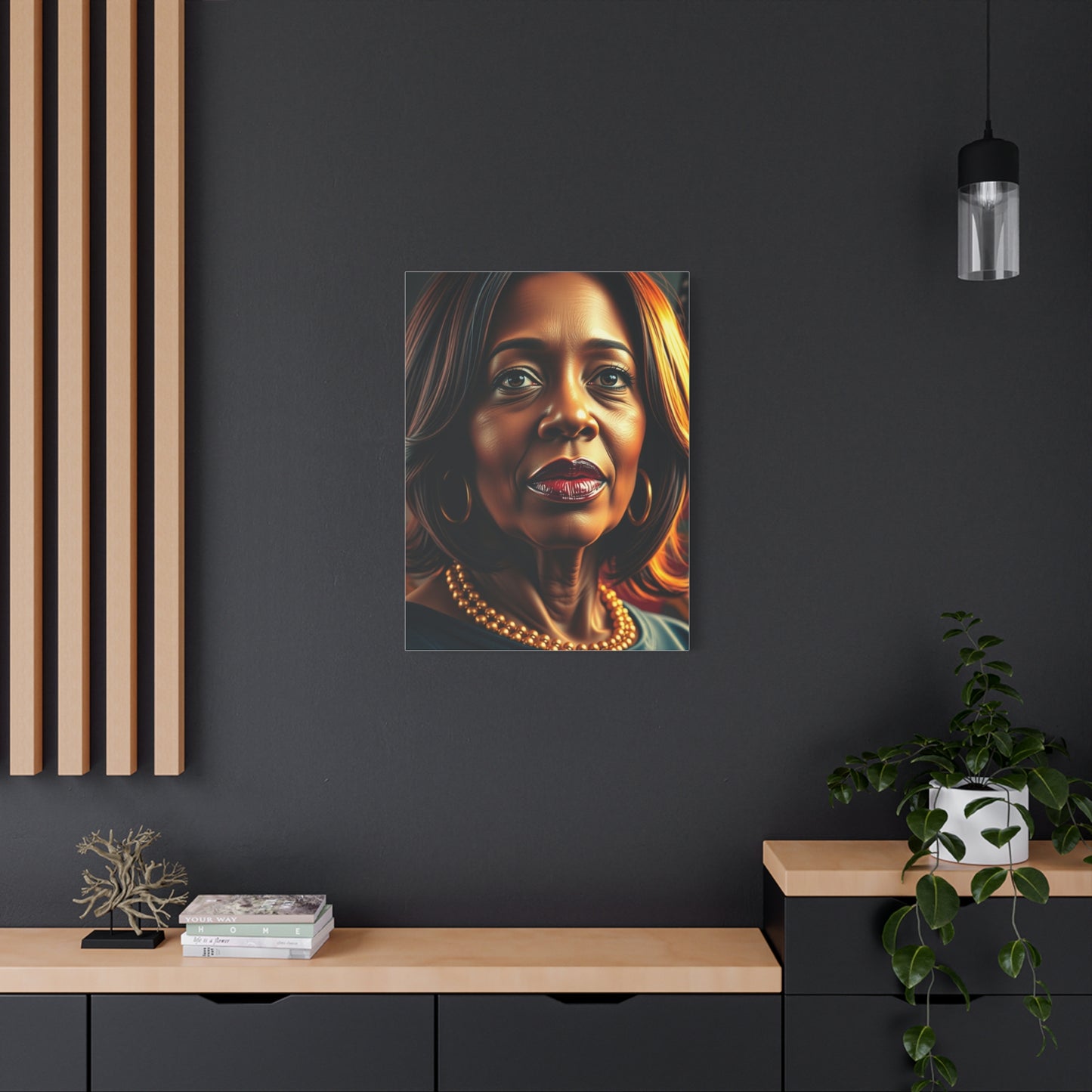Kamala Harris Art Luxury Canvas Wall Art & Canvas Print
