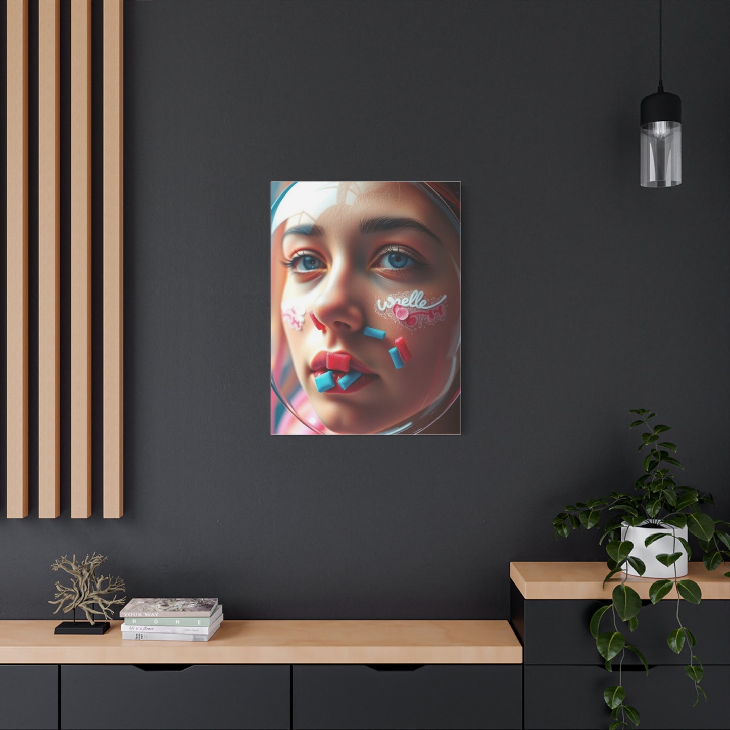 Bubble Gum Art Refined Canvas Wall Art & Canvas Print