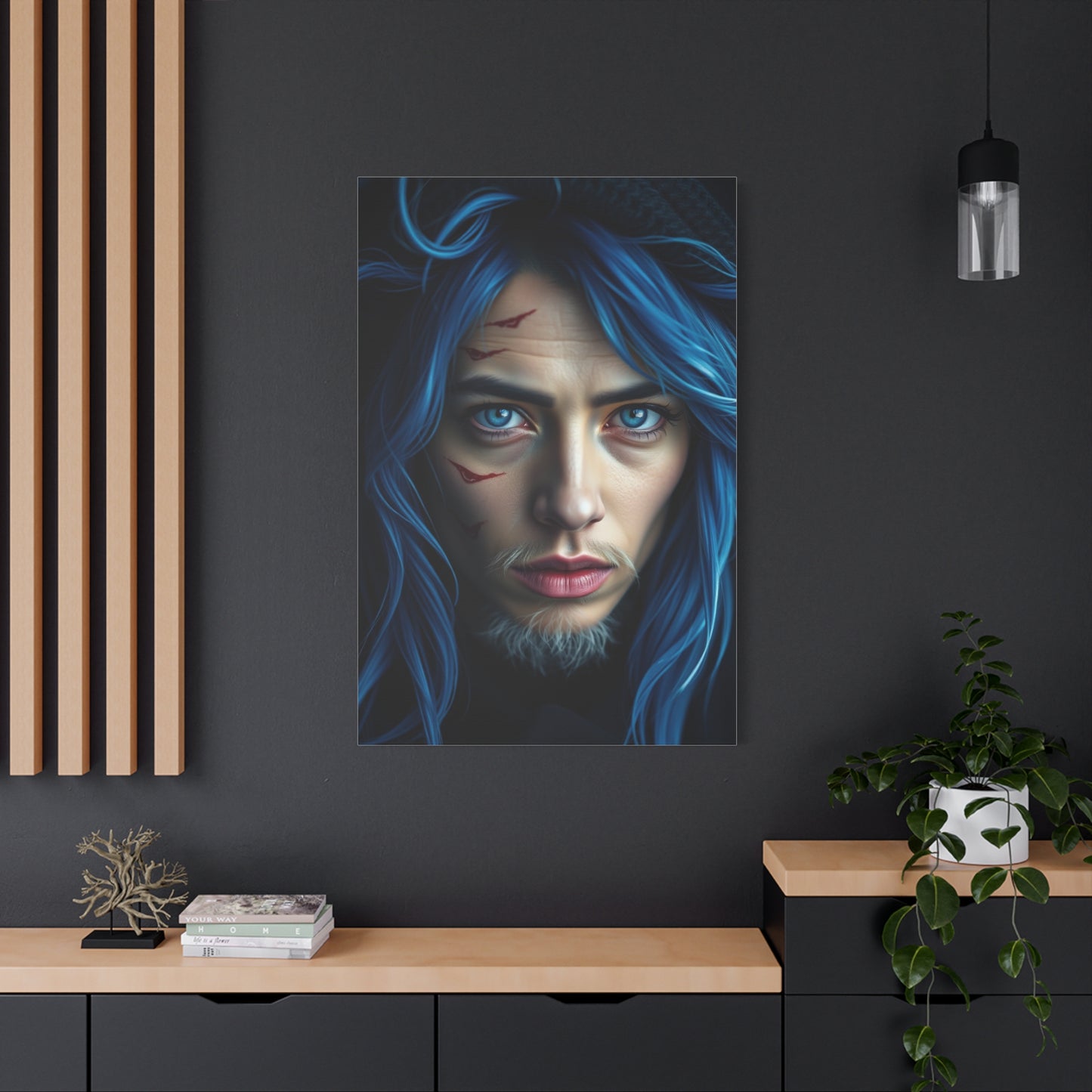 Indigo Dreams Masterpiece Wall Art & Canvas Print