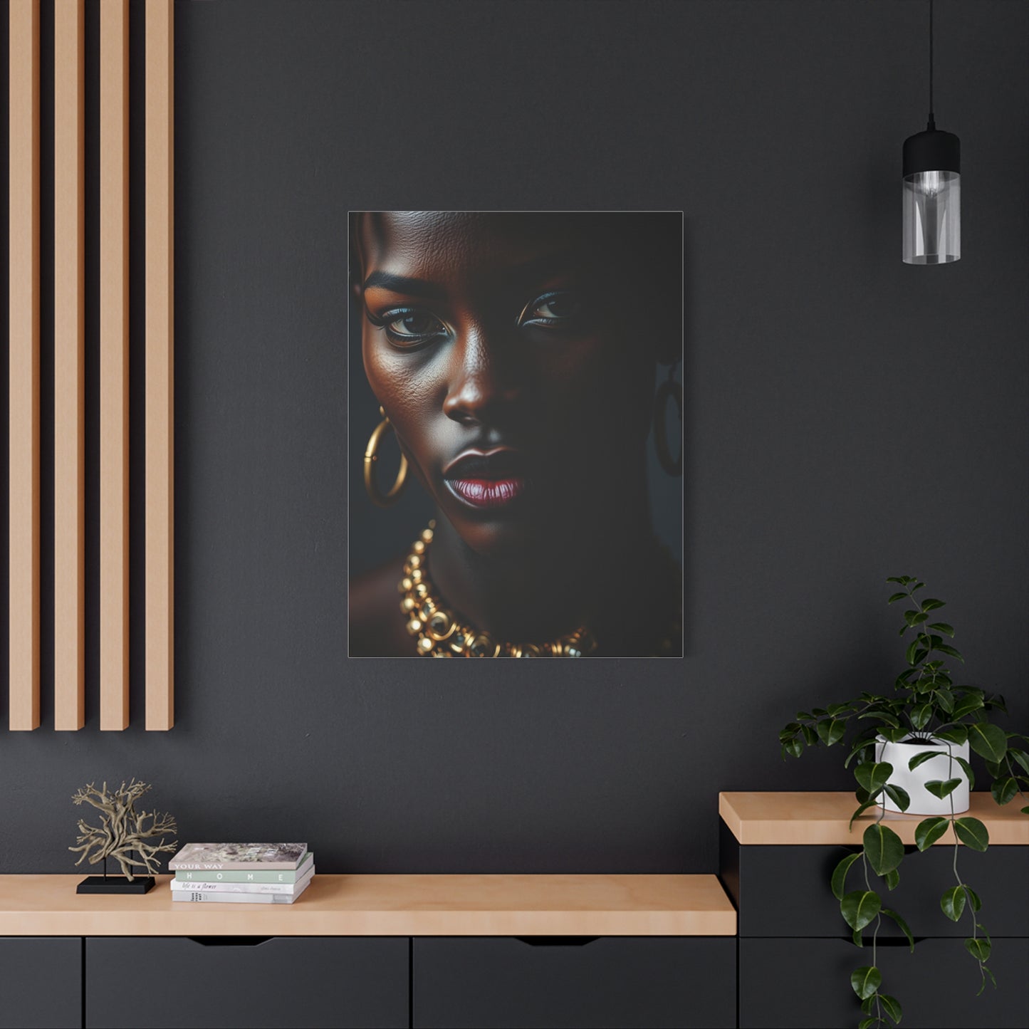 Black Love Art Luxury Canvas Wall Art & Canvas Print