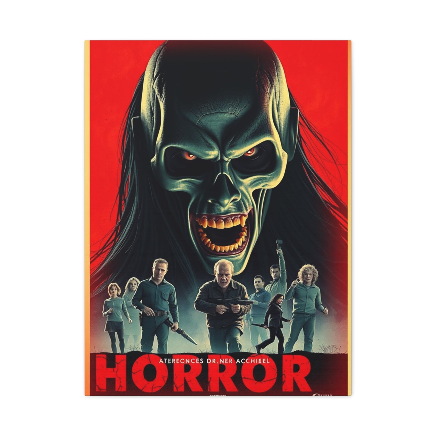 Vision Horror Movie Posters Art Art Wall Art & Canvas Print