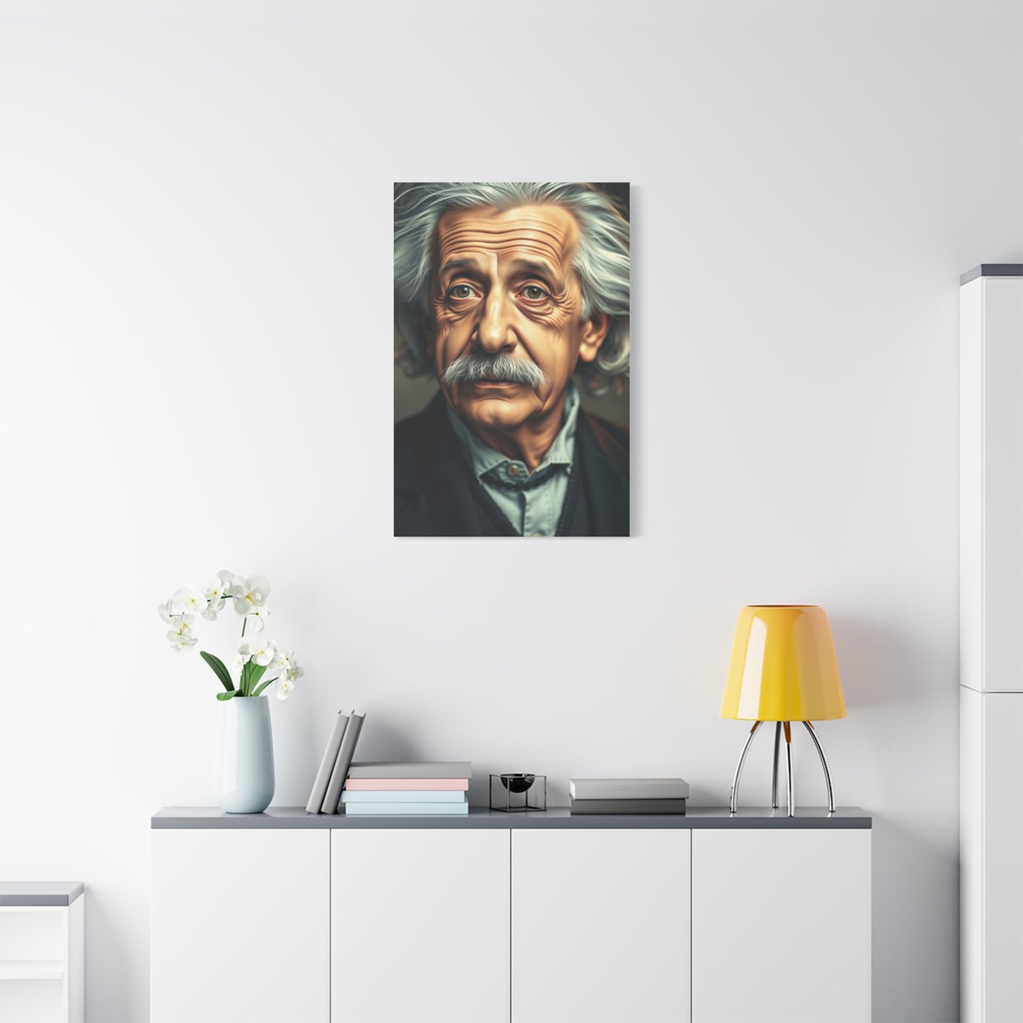 Vision Albert Einstein Art Art Wall Art & Canvas Print