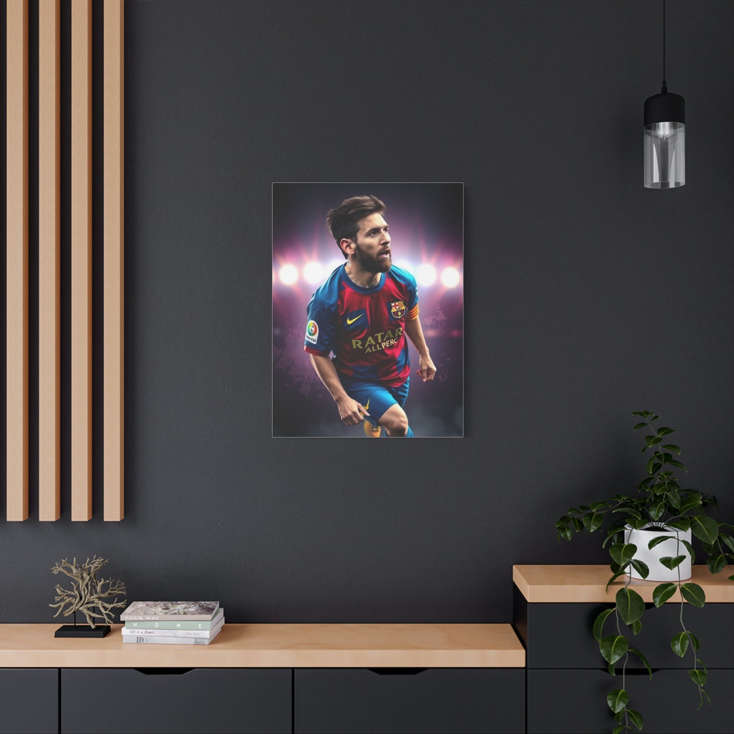 Timeless Messi: Art on Canvas Wall Art & Canvas Print