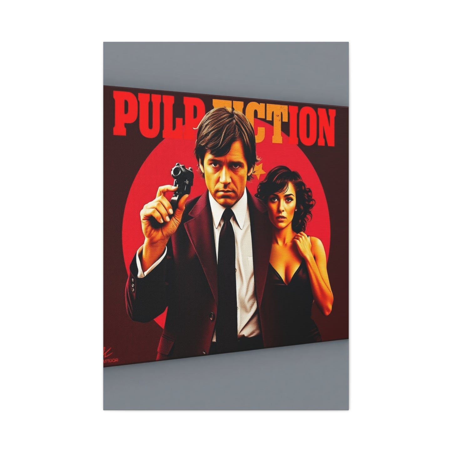 Masterpiece Pulp Fiction Canvas Art Vision Wall Art & Canvas Print