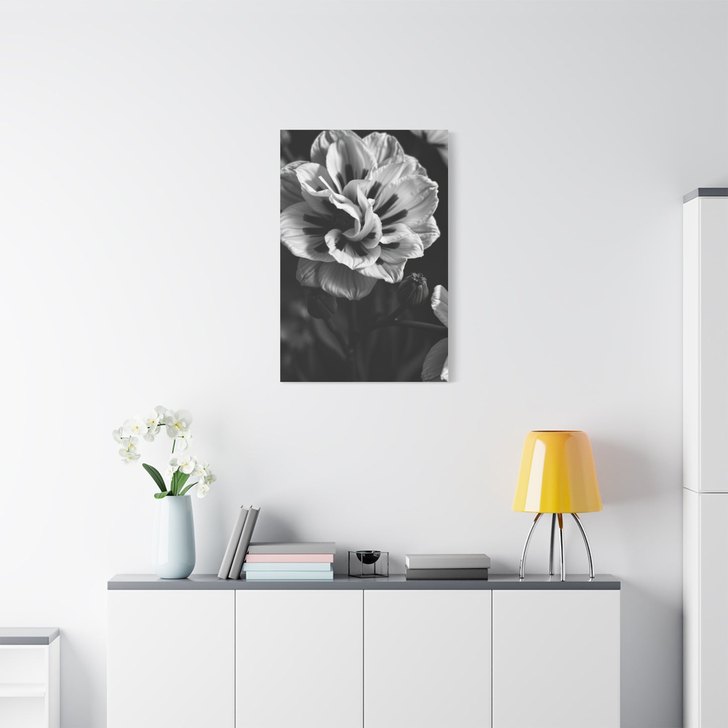 Chiaroscuro Botanical Canvas Wall Art & Canvas Print
