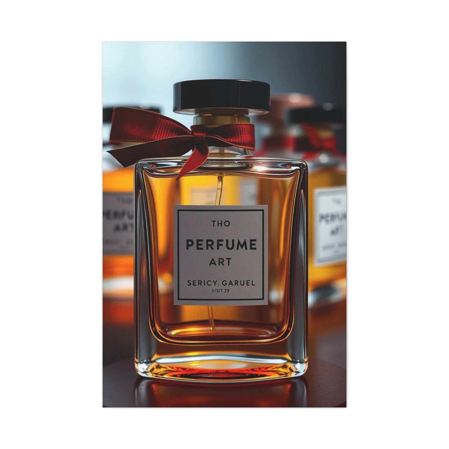 Vision Perfume Bottle Art Art Wall Art & Canvas Print