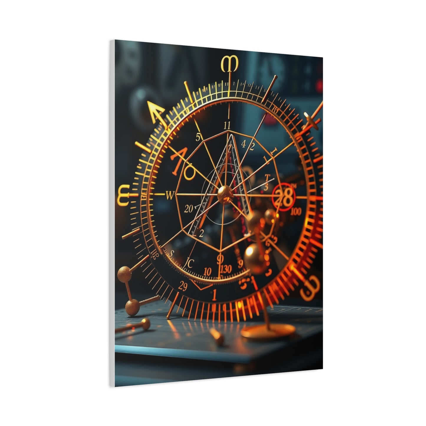 Masterpiece Mathematics Art Vision Wall Art & Canvas Print