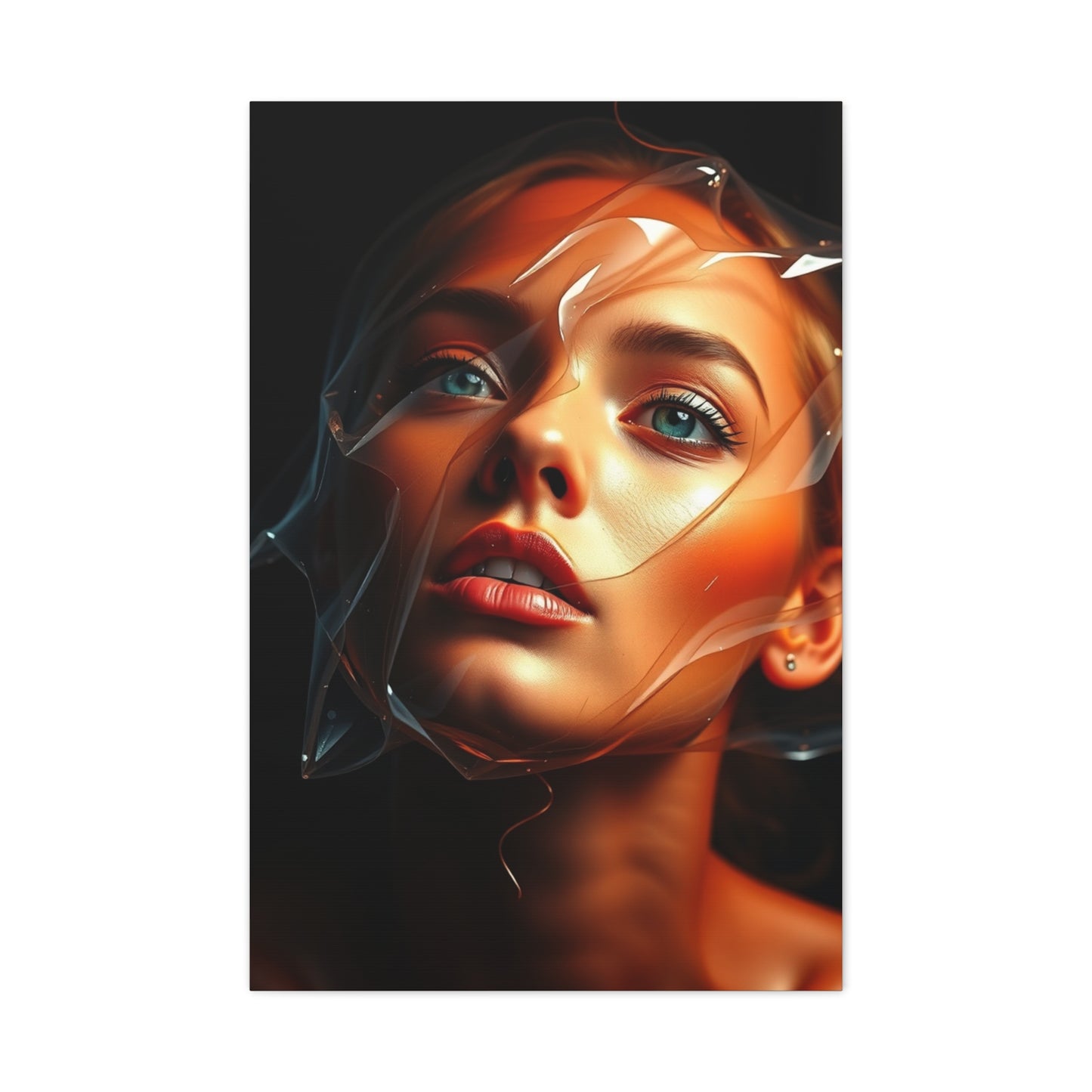 Elite Pop of Orange Art Vision Wall Art & Canvas Print