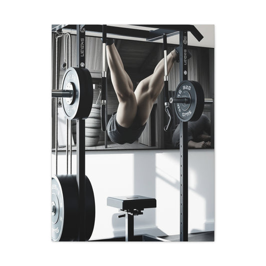 Sophisticated Workout Artistry Wall Art & Canvas Print
