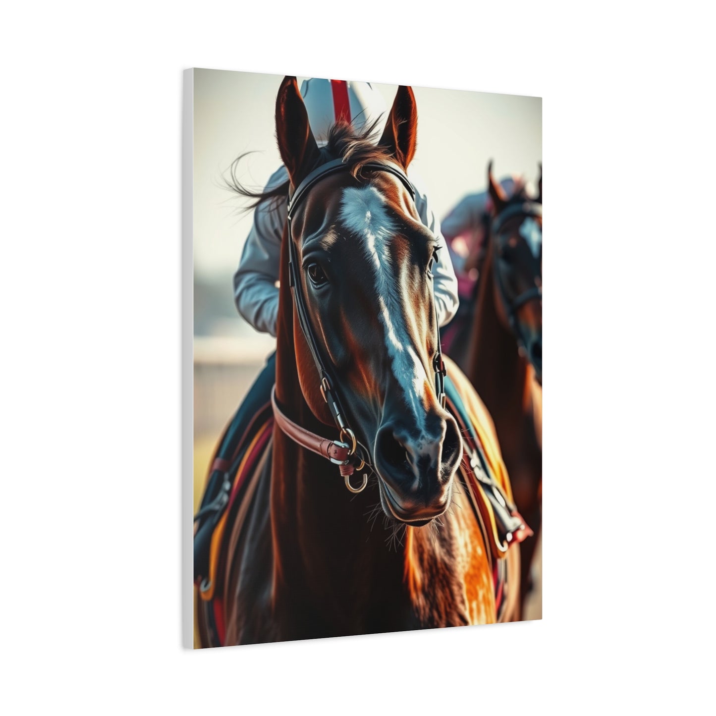 Masterpiece Horse Racing Art Vision Wall Art & Canvas Print