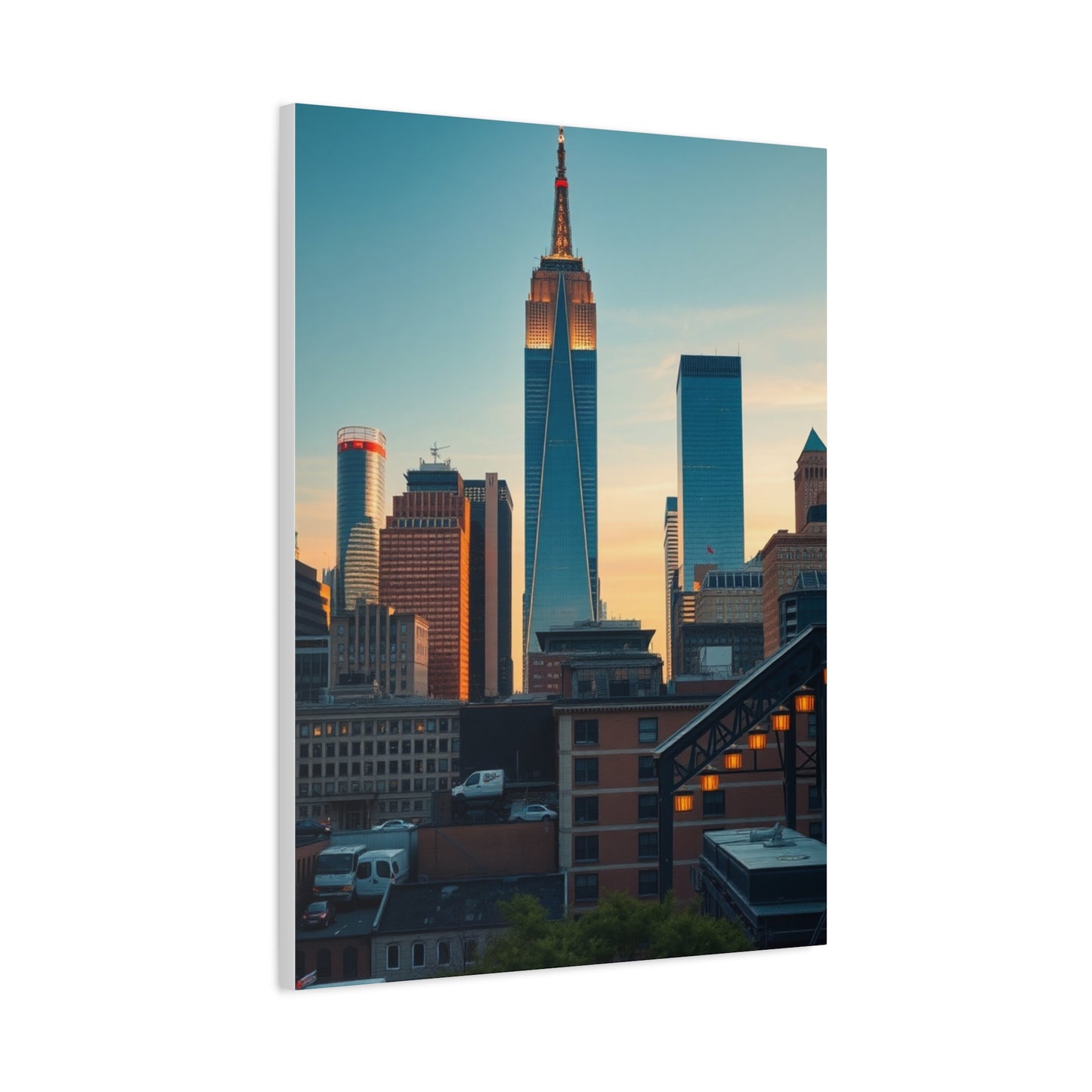 Skyward Promenade Elegance Wall Art & Canvas Print