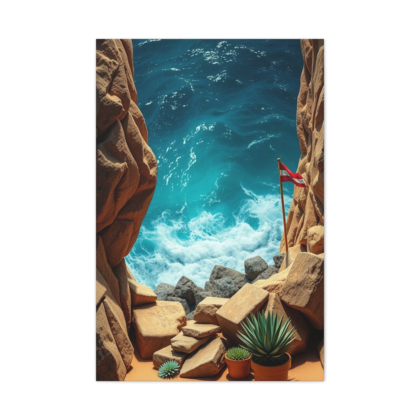 Modern Nautical Reverie Wall Art & Canvas Print