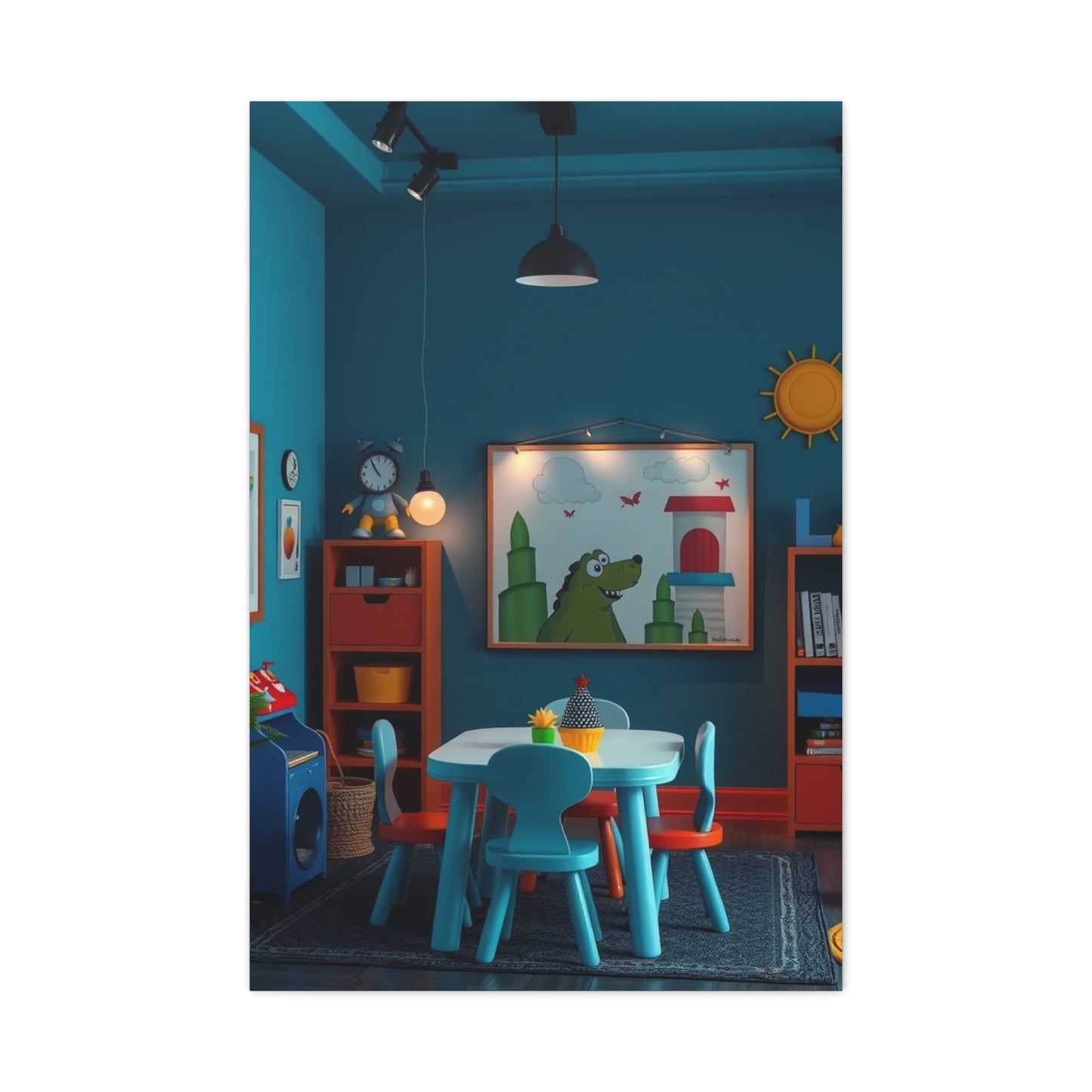 Vision Kids Playroom Art Art Wall Art & Canvas Print