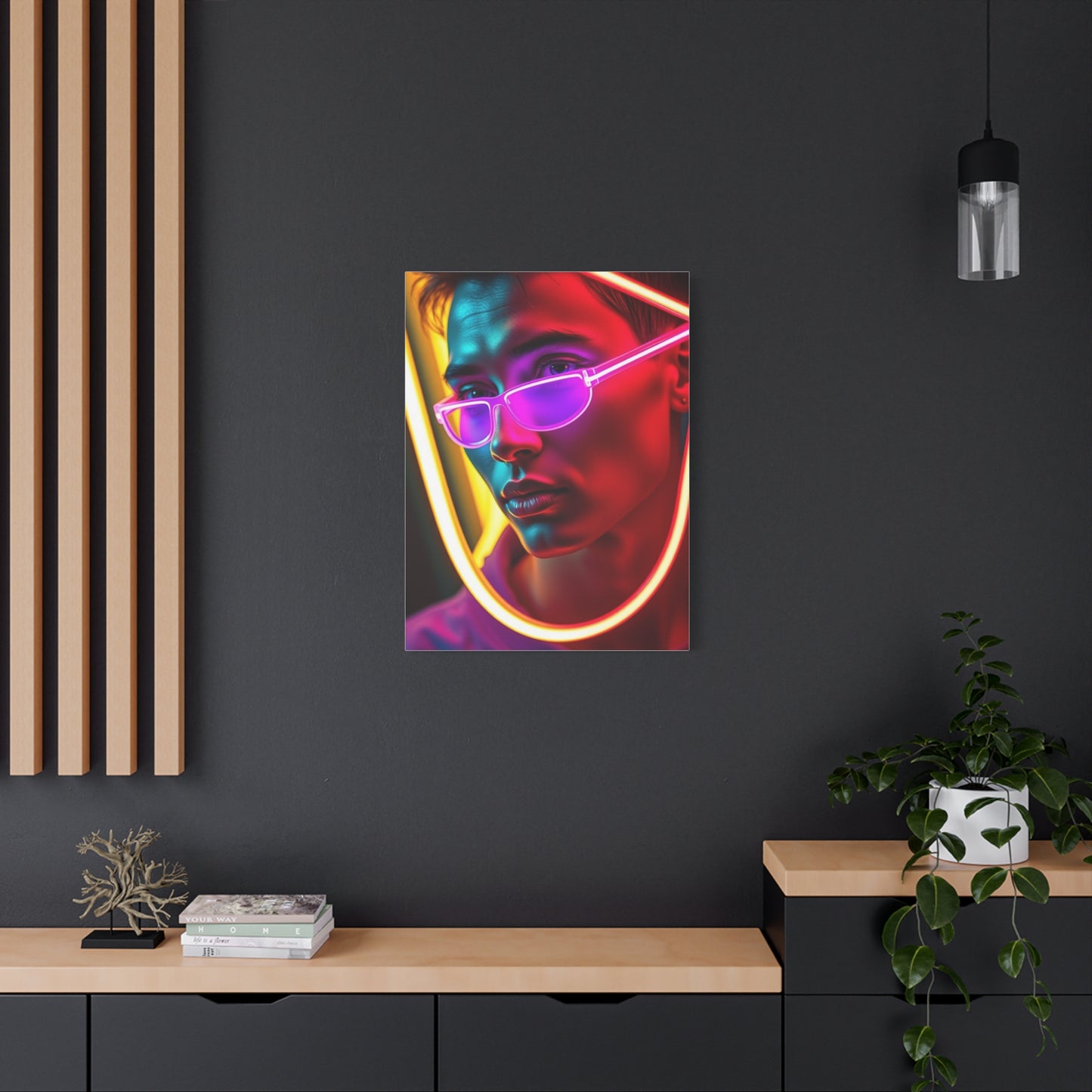 Nocturnal Glow Tableau Wall Art & Canvas Print