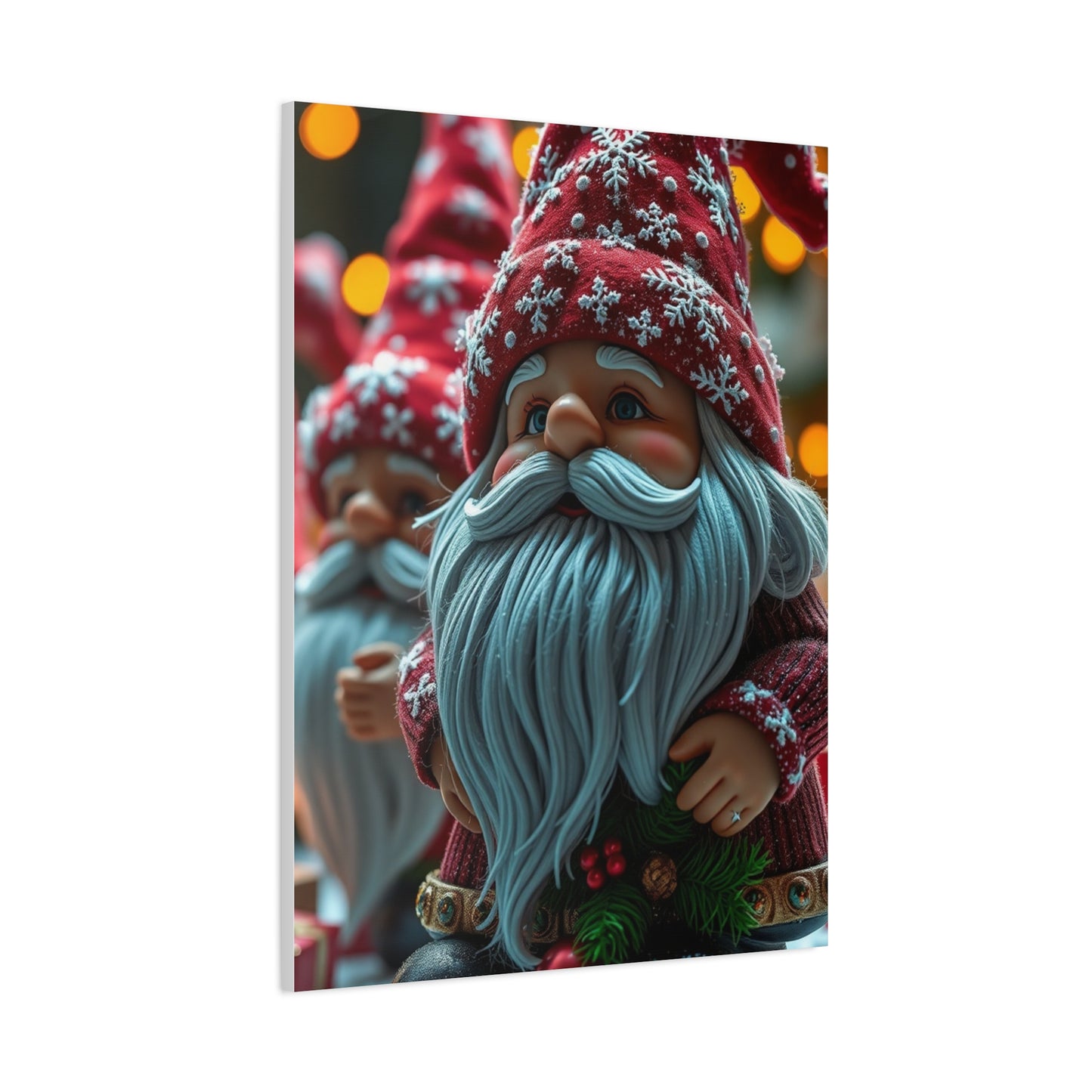 Masterpiece Christmas Gnome Art Vision Wall Art & Canvas Print