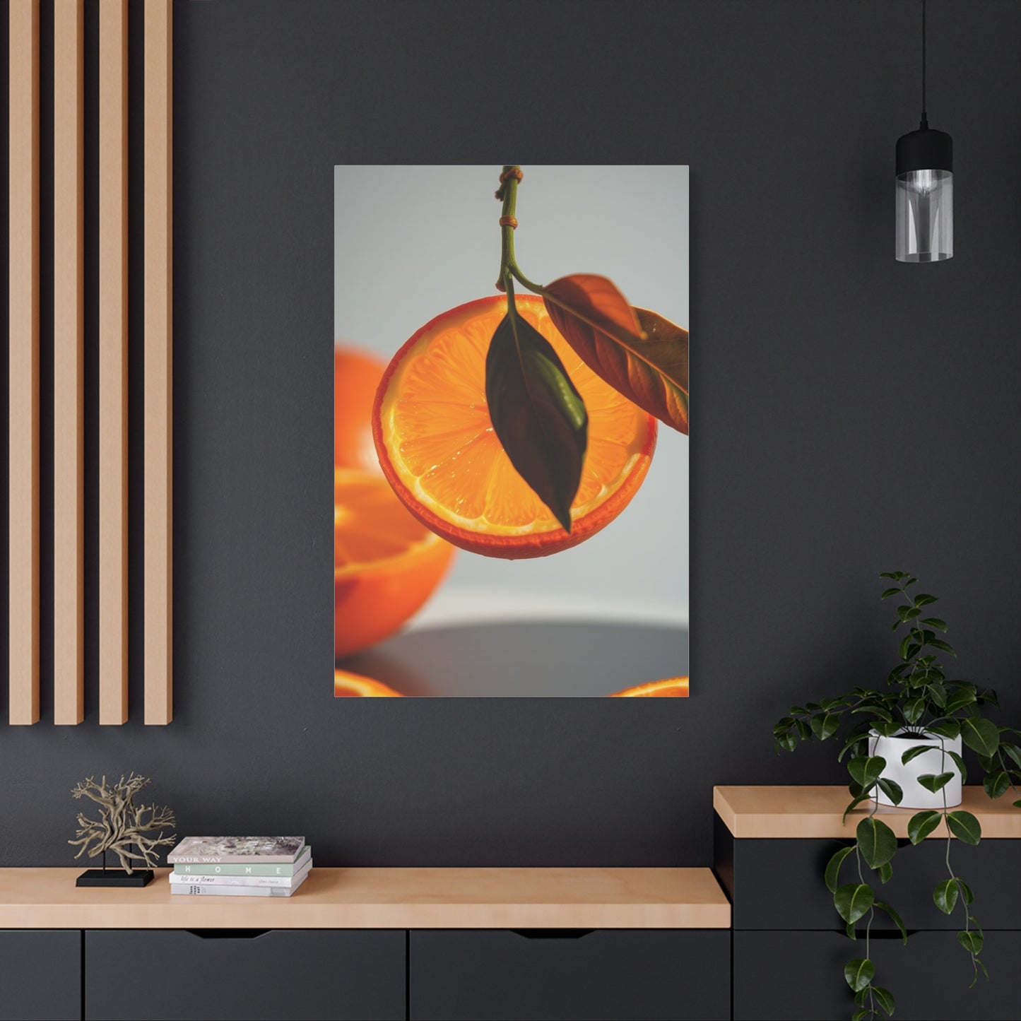 Vermilion Splendor Artwork Wall Art & Canvas Print