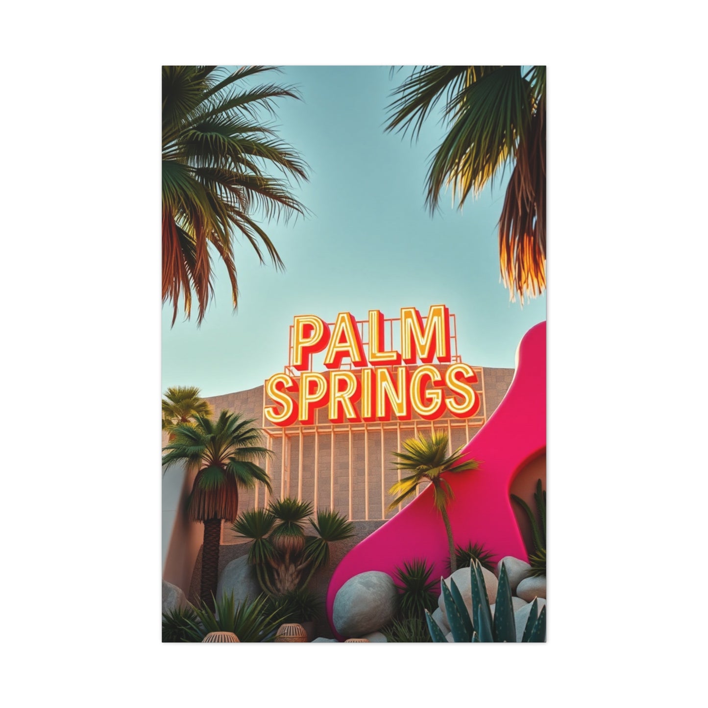 Elite Palm Springs Art Vision Wall Art & Canvas Print