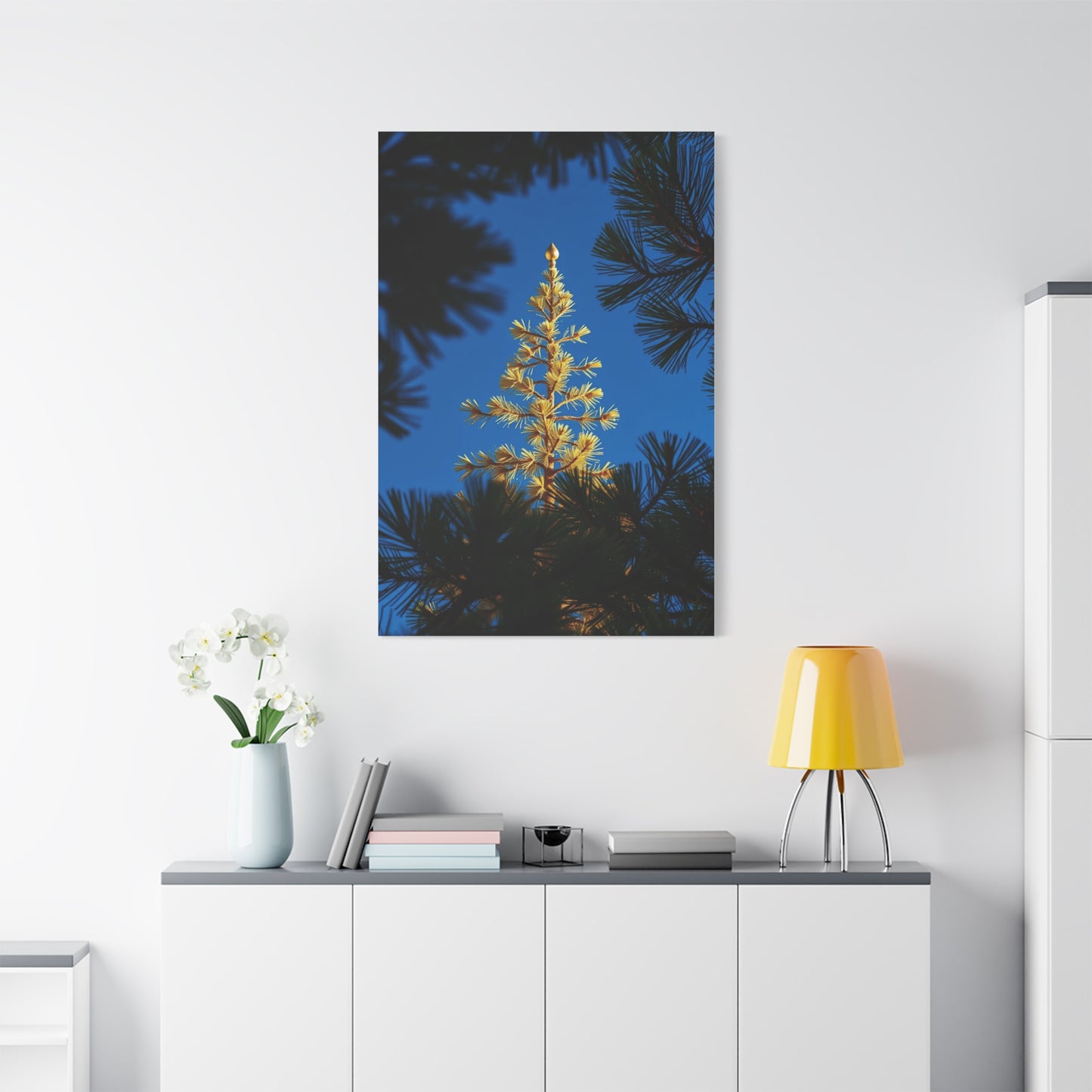 Vision Pine Tree Art Art Wall Art & Canvas Print