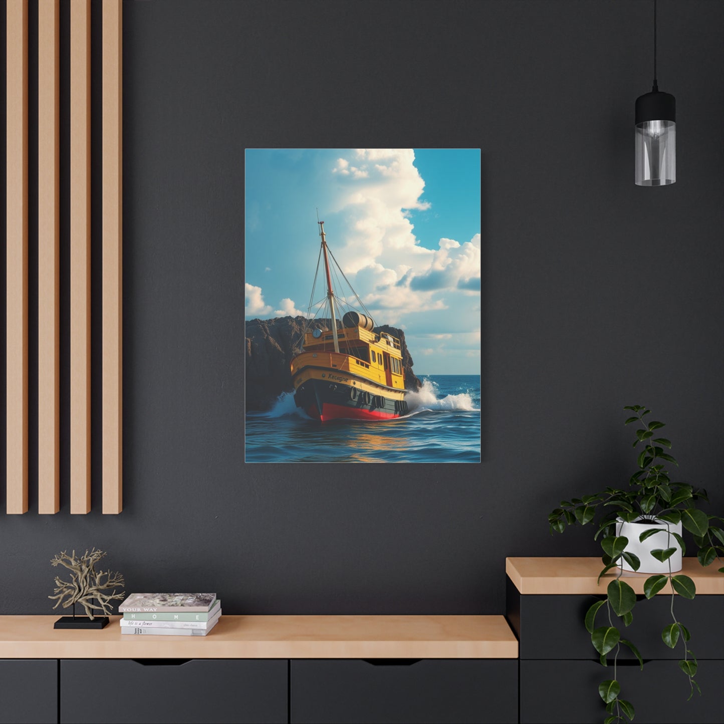 Maritime Serenity Canvas Wall Art & Canvas Print