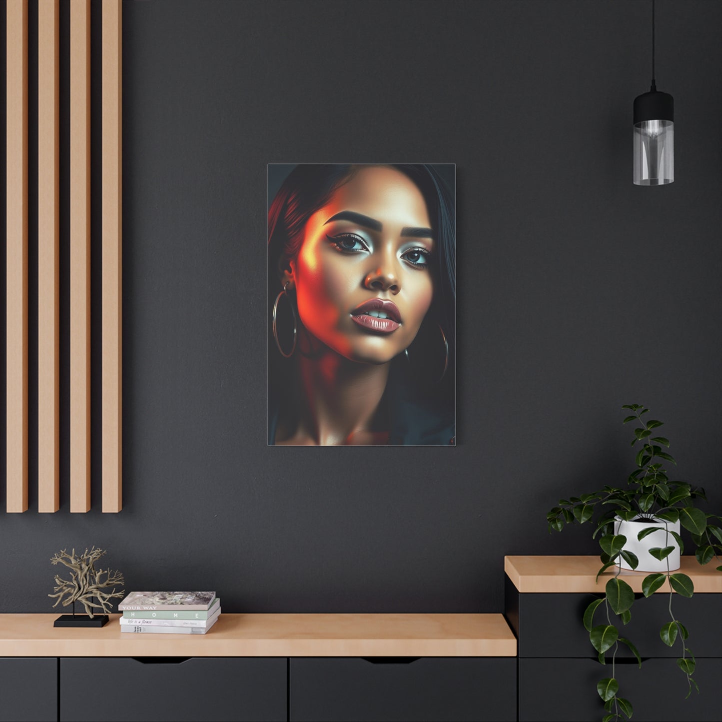 Aaliyah Art Supreme Canvas Wall Art & Canvas Print
