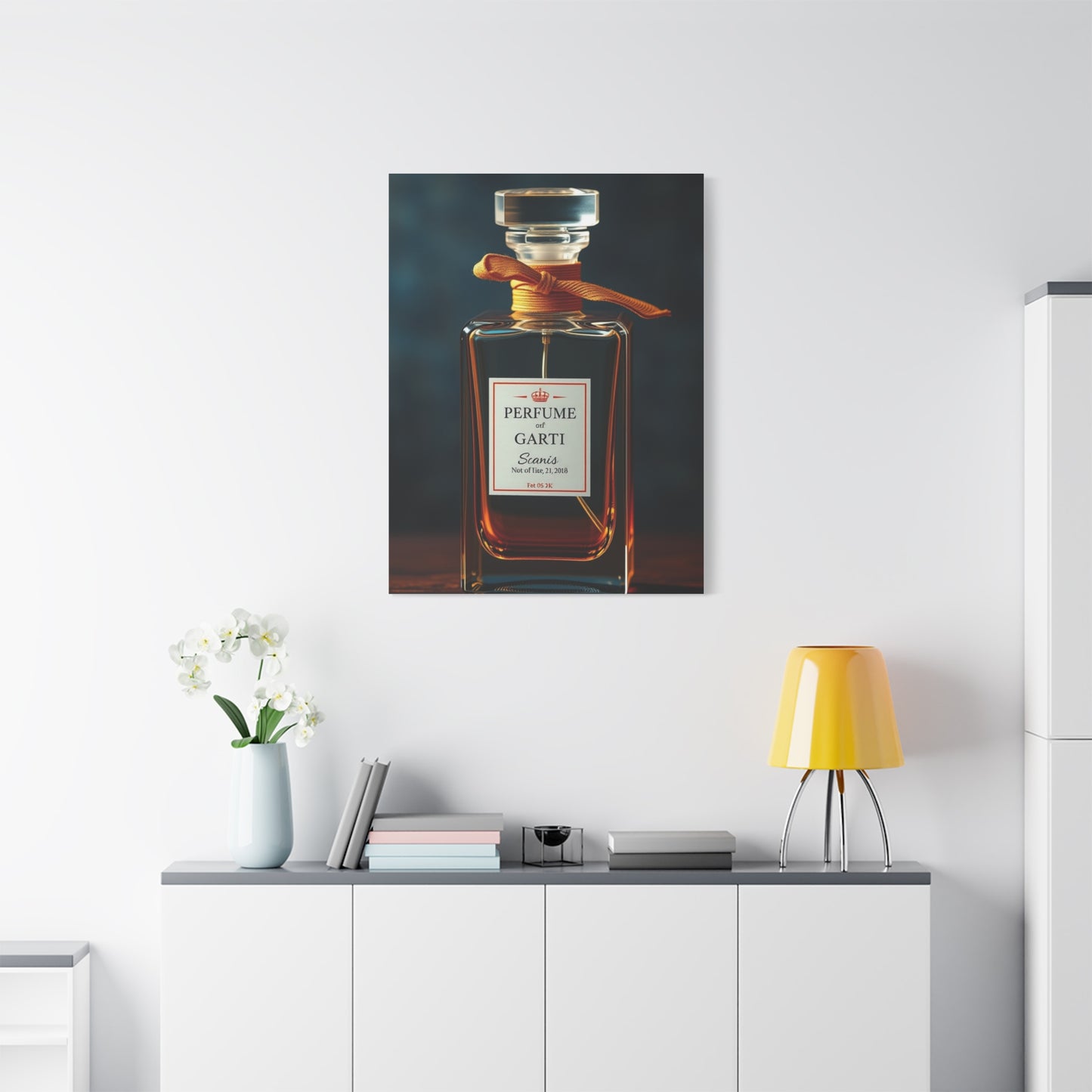 Perfume Bottle Art Luxury Canvas Wall Art & Canvas Print