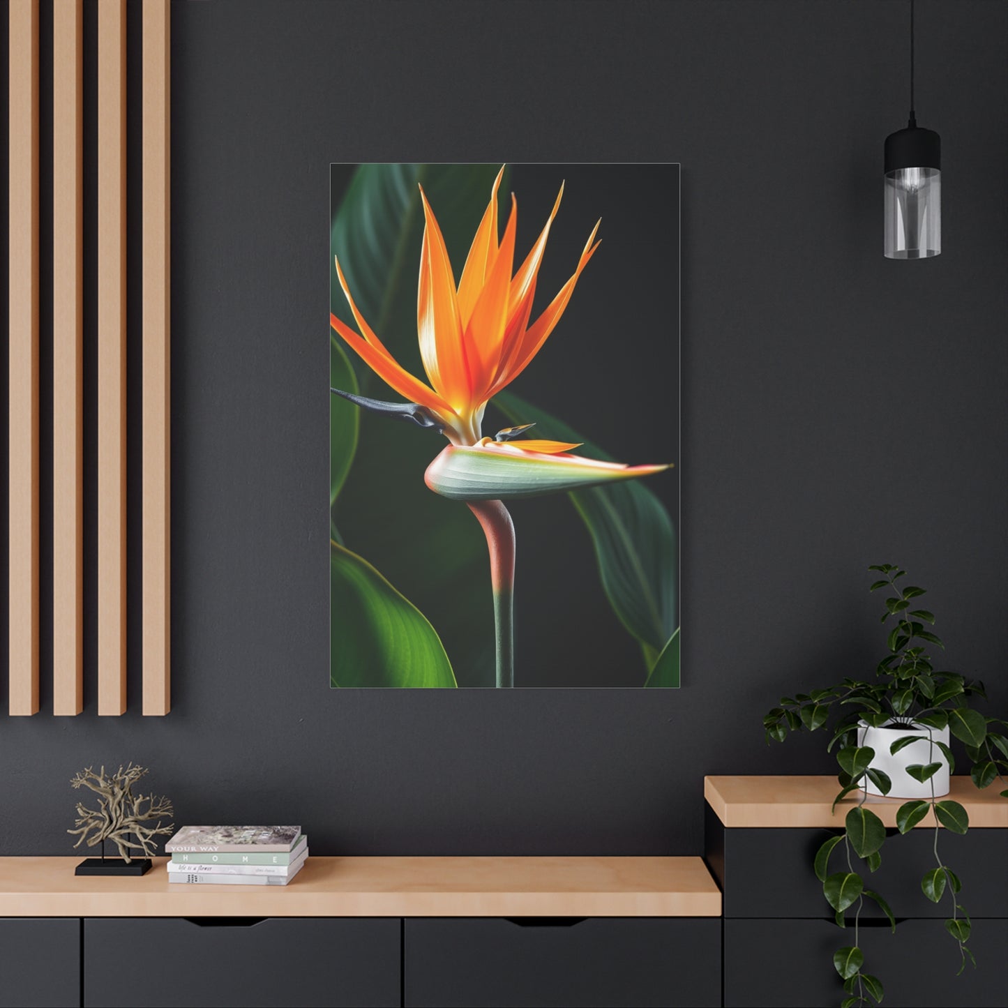 Supreme Bird of Paradise Plant Art Collection Wall Art & Canvas Print