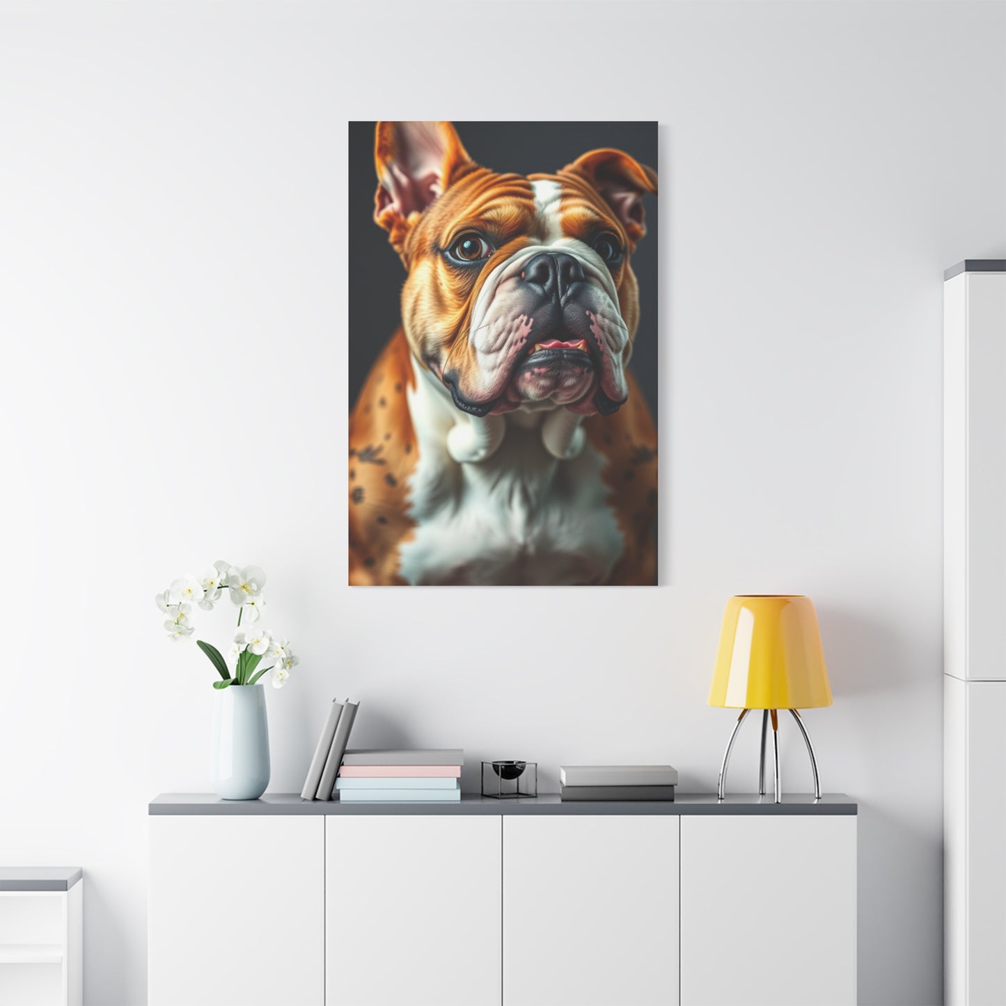 Bulldog Art Luxury Canvas Wall Art & Canvas Print