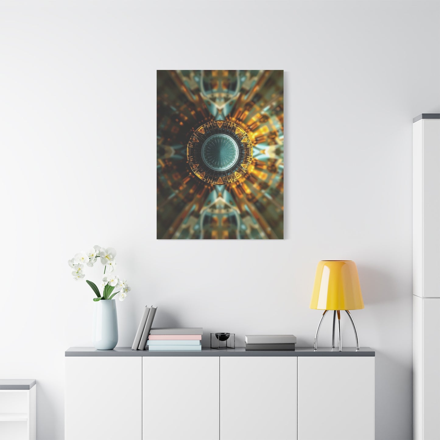 Circular Abstract Art Luxury Canvas Wall Art & Canvas Print