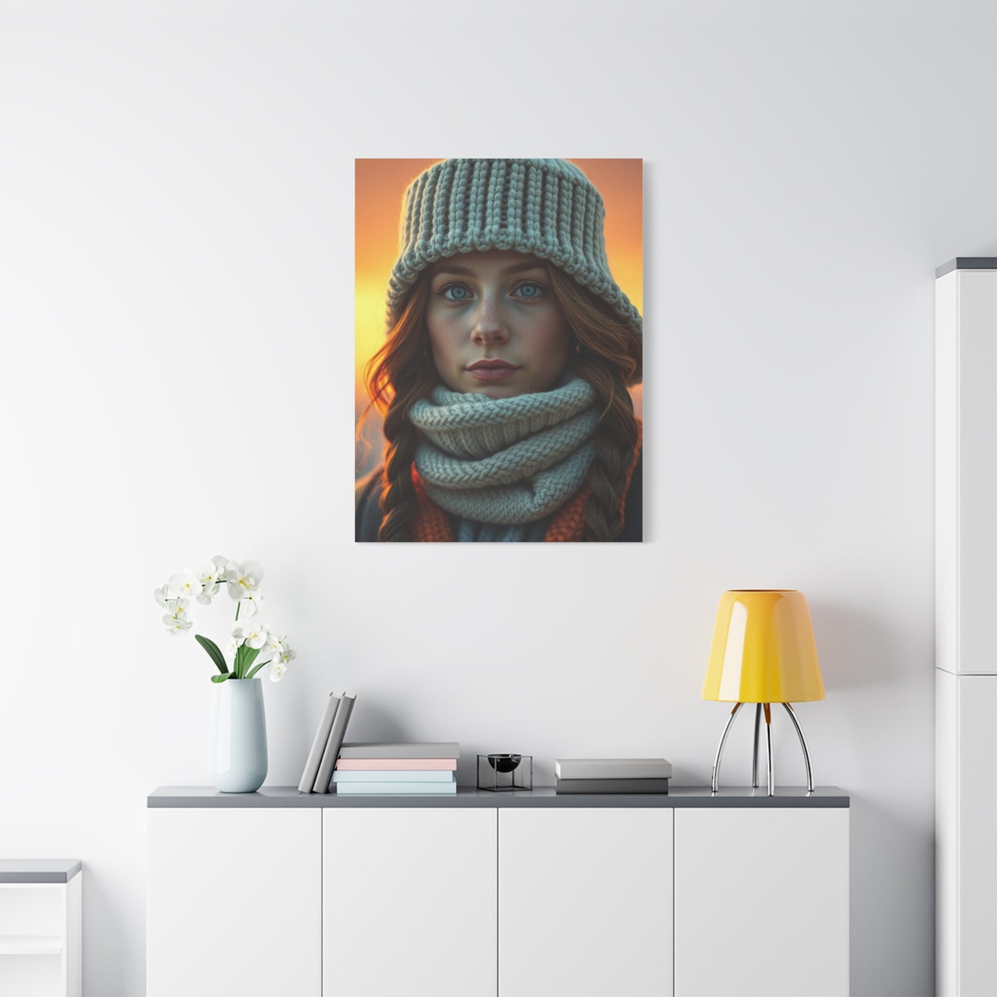 Blazing Aura Canvas Wall Art & Canvas Print