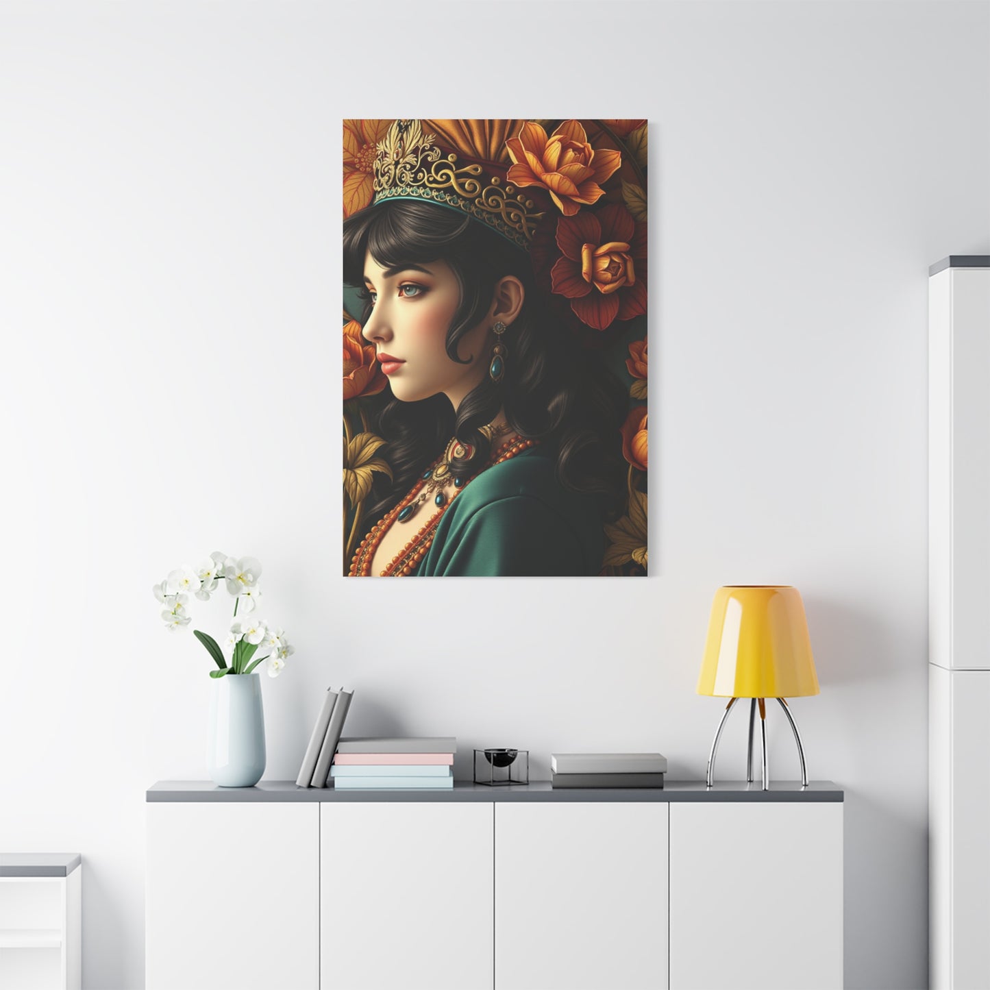 Opulent Fresco Masterpiece Wall Art & Canvas Print