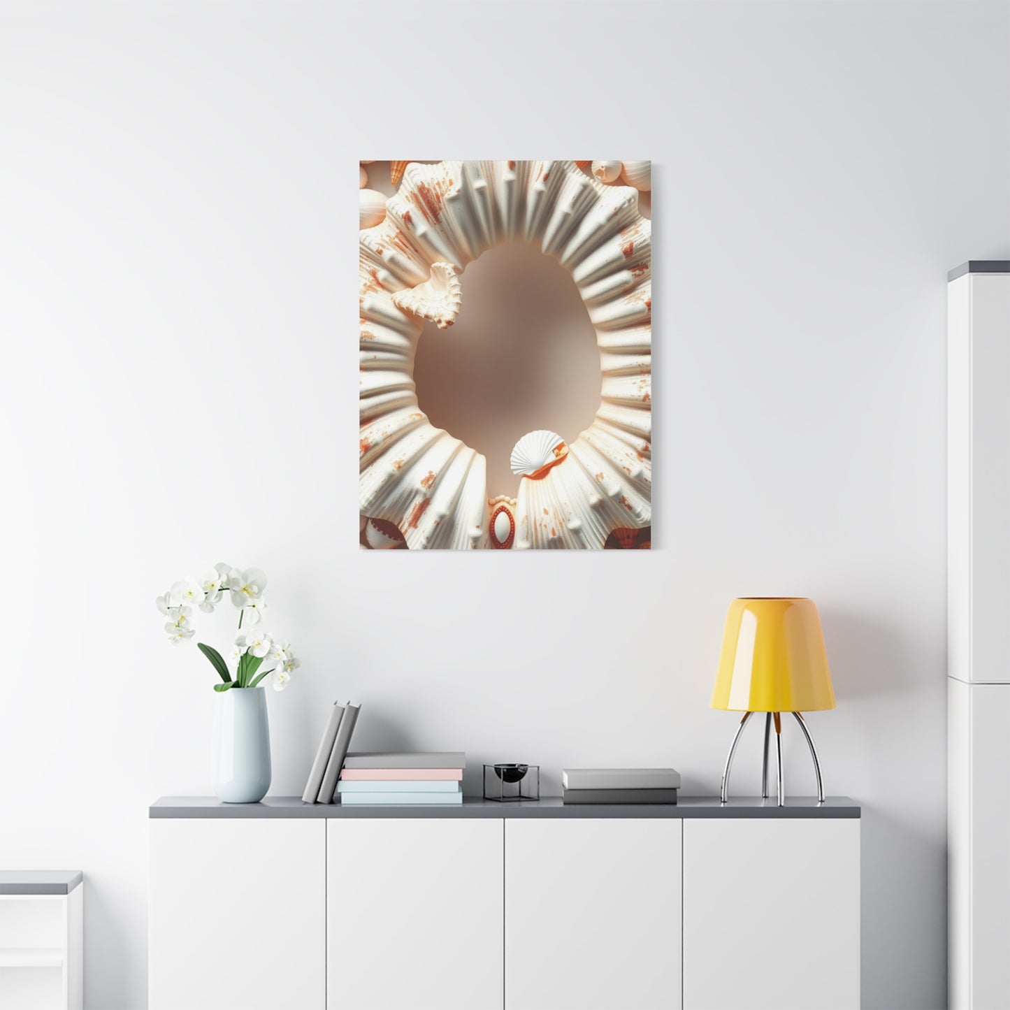 Vision Sea Shell Art Art Wall Art & Canvas Print
