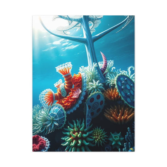 Pearlescent Wave Imagery Wall Art & Canvas Print