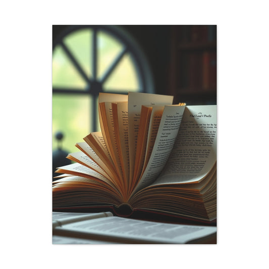 Book Art Luxury Canvas Wall Art & Canvas Print