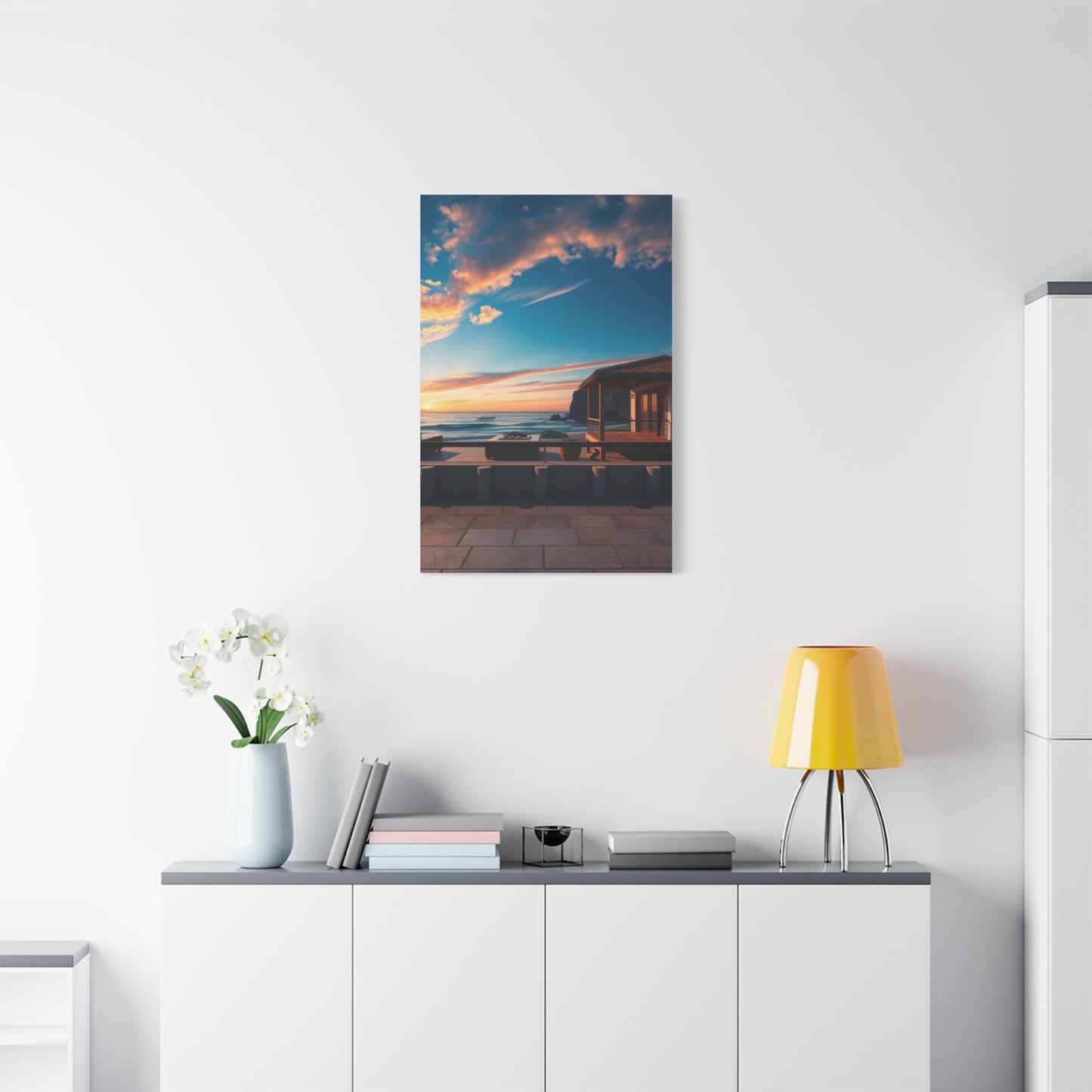 Seaside Serenity Canvas Wall Art & Canvas Print
