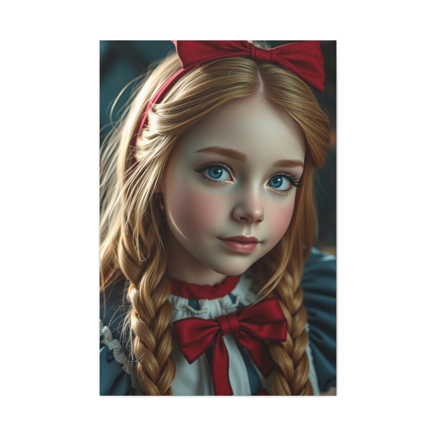 Alice In Wonderland Characters Art Artisan Canvas Wall Art & Canvas Print