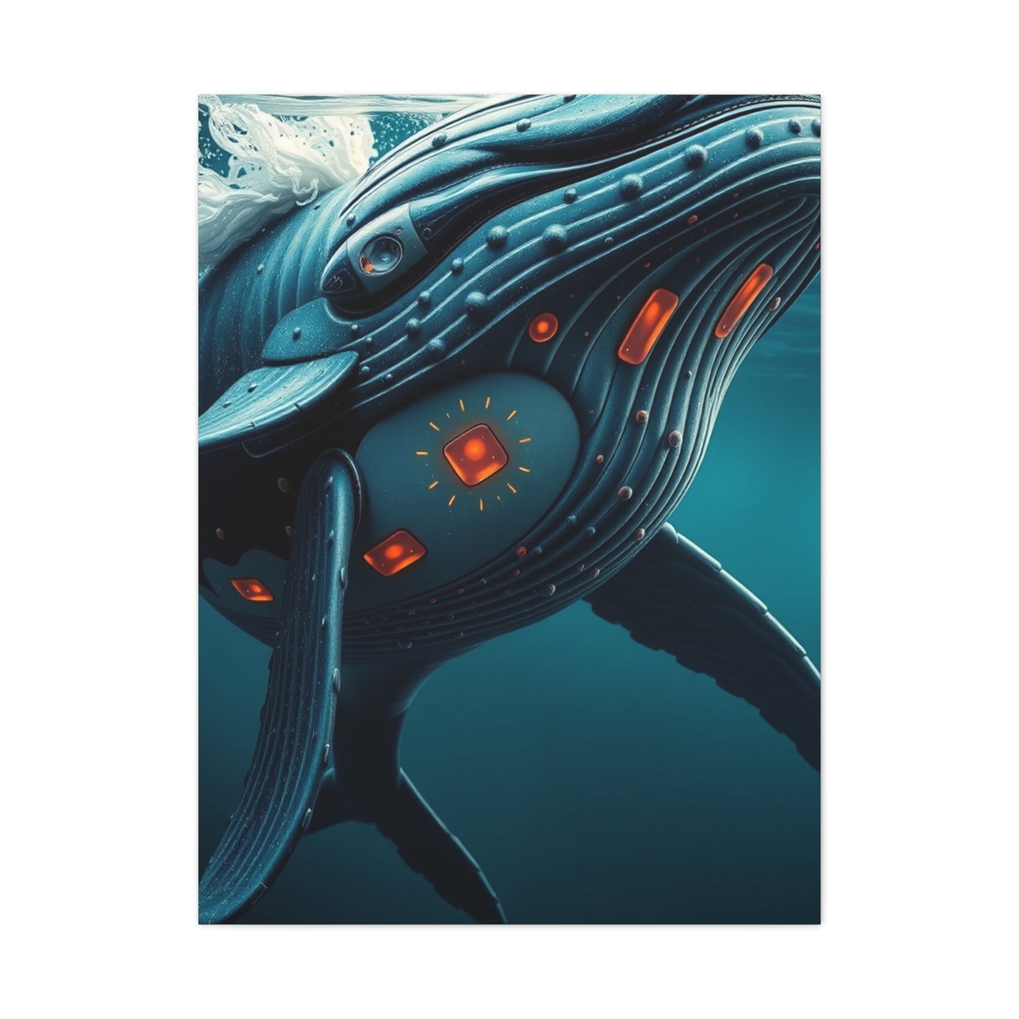 Vision Whale Art Art Wall Art & Canvas Print