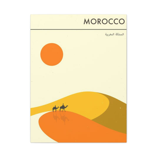 Sand Dunes in Moroccan Wall Art & Canvas Prints