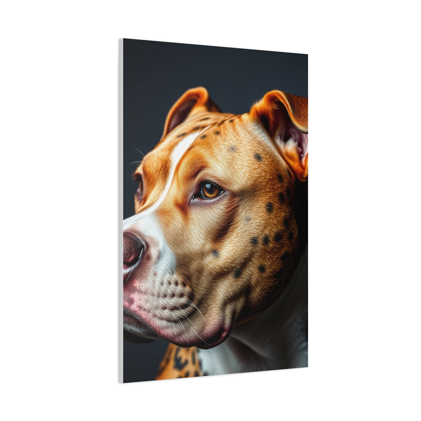 Vision Pit Bull Art Art Wall Art & Canvas Print