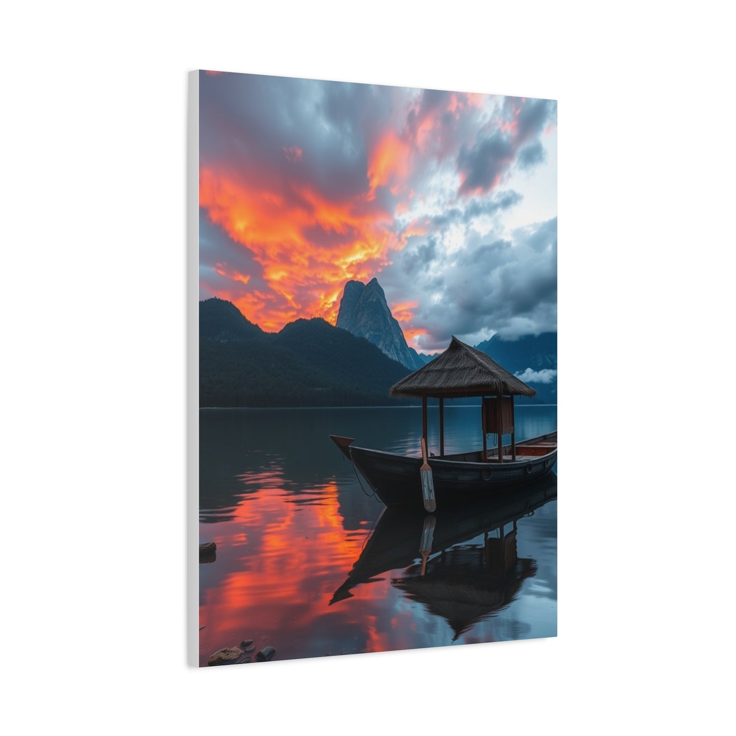 Luminous Ripples Portrait Wall Art & Canvas Print