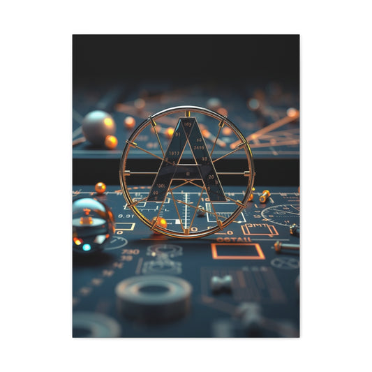 Mathematics Art Luxury Canvas Wall Art & Canvas Print
