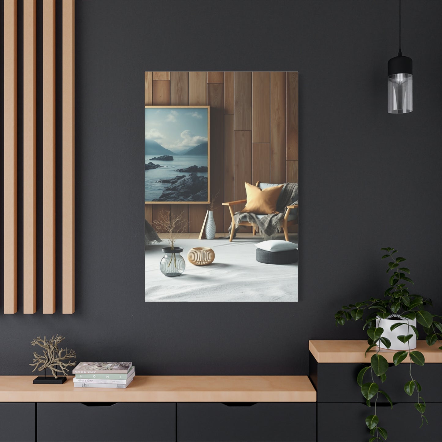 Aurora Whisper Canvas Wall Art & Canvas Print